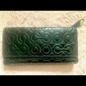 Black Coach Wallet